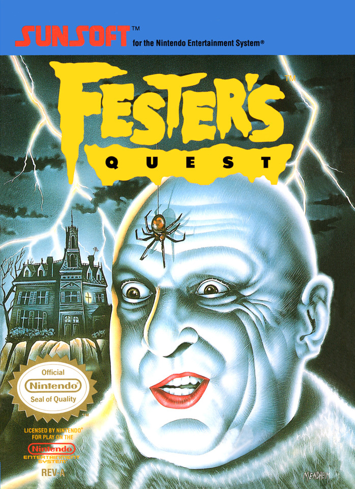 Fester’s Quest Cheats For NES
